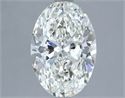 Natural Diamond 4.01 Carats, Oval with  Cut, I Color, VS1 Clarity and Certified by IGI