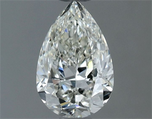 Picture of Natural Diamond 0.80 Carats, Pear with  Cut, H Color, VVS1 Clarity and Certified by IGI