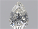 Natural Diamond 0.42 Carats, Pear with  Cut, H Color, SI1 Clarity and Certified by GIA