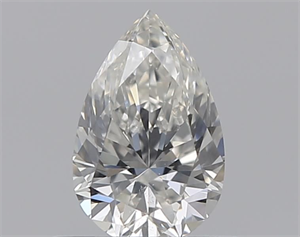 Picture of Natural Diamond 0.42 Carats, Pear with  Cut, H Color, SI1 Clarity and Certified by GIA