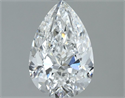 Natural Diamond 1.50 Carats, Pear with  Cut, G Color, SI1 Clarity and Certified by GIA