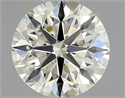Natural Diamond 0.47 Carats, Round with Excellent Cut, K Color, VS2 Clarity and Certified by GIA