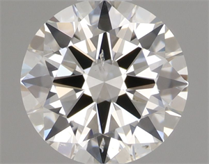 Picture of Natural Diamond 0.50 Carats, Round with Excellent Cut, I Color, SI2 Clarity and Certified by GIA