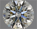 Natural Diamond 0.90 Carats, Round with Very Good Cut, J Color, VS1 Clarity and Certified by GIA