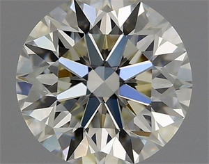 Picture of Natural Diamond 0.90 Carats, Round with Very Good Cut, J Color, VS1 Clarity and Certified by GIA