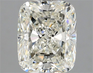 Picture of Natural Diamond 1.50 Carats, Cushion with  Cut, J Color, VS2 Clarity and Certified by GIA