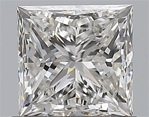 Picture of Natural Diamond 0.75 Carats, Princess with  Cut, G Color, IF Clarity and Certified by GIA