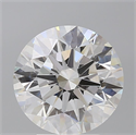 Lab Grown Diamond 4.10 Carats, Round with Ideal Cut, E Color, VVS2 Clarity and Certified by IGI