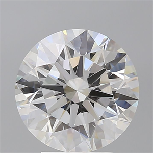 Picture of Lab Grown Diamond 4.10 Carats, Round with Ideal Cut, E Color, VVS2 Clarity and Certified by IGI