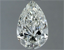 Natural Diamond 0.70 Carats, Pear with  Cut, H Color, VS2 Clarity and Certified by IGI