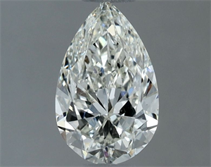 Picture of Natural Diamond 0.70 Carats, Pear with  Cut, H Color, VS2 Clarity and Certified by IGI
