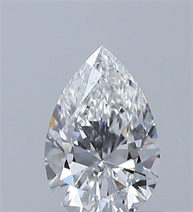 Picture of Natural Diamond 0.50 Carats, Pear with  Cut, E Color, VS2 Clarity and Certified by GIA