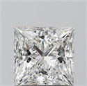 Diamante Natural 1.01 quilates, Princesa , Color H, claridad VS1 y certificado GIA