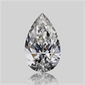 Natural Diamond 1.01 Carats, Pear with  Cut, E Color, VS1 Clarity and Certified by GIA