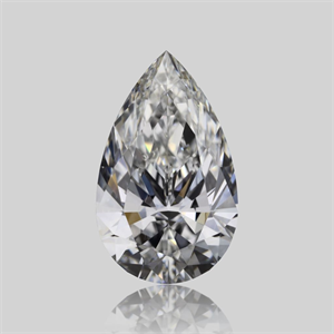 Picture of Natural Diamond 1.01 Carats, Pear with  Cut, E Color, VS1 Clarity and Certified by GIA