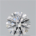 Diamante Natural 0.50 quilates, Redondo , Color E, claridad SI1 y certificado GIA