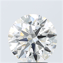 Lab Grown Diamond 3.01 Carats, Round with Ideal Cut, F Color, VS1 Clarity and Certified by IGI