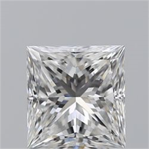 Foto Diamante Natural 2.01 quilates, Princesa , Color F, claridad VS2 y certificado GIA de