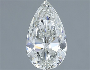 Picture of Natural Diamond 1.00 Carats, Pear with  Cut, H Color, VS2 Clarity and Certified by IGI