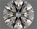 Diamante Natural 0.74 quilates, Redondo , Color F, claridad IF y certificado IGI
