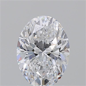 Picture of Natural Diamond 1.30 Carats, Oval with  Cut, D Color, SI1 Clarity and Certified by GIA