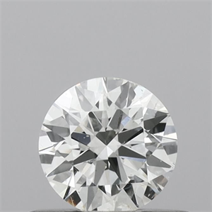 Picture of Natural Diamond 0.40 Carats, Round with Excellent Cut, F Color, SI2 Clarity and Certified by IGI