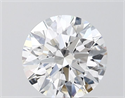 Del inventario de diamantes de laboratorio, 1.36 quilates, Redondo , Color E, claridad VVS2 y certificado IGI