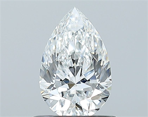 Picture of Natural Diamond 0.71 Carats, Pear with  Cut, F Color, VS1 Clarity and Certified by GIA