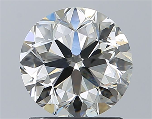 Picture of Natural Diamond 1.50 Carats, Round with Very Good Cut, L Color, SI1 Clarity and Certified by GIA