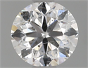 Natural Diamond 0.70 Carats, Round with Very Good Cut, E Color, SI2 Clarity and Certified by GIA