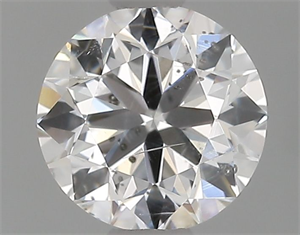 Picture of Natural Diamond 0.70 Carats, Round with Very Good Cut, E Color, SI2 Clarity and Certified by GIA