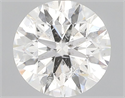 Natural Diamond 0.71 Carats, Round with Excellent Cut, F Color, I1 Clarity and Certified by GIA