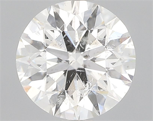 Foto Diamante Natural 0.71 quilates, Redondo , Color F, claridad I1 y certificado GIA de