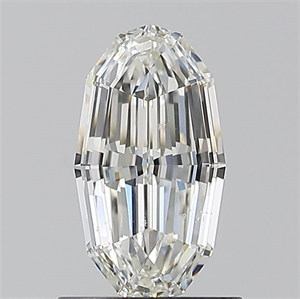 Foto Diamante Natural 1.01 quilates, Ovalado , Color H, claridad SI1 y certificado GIA de