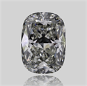 Natural Diamond 3.51 Carats, Cushion with  Cut, J Color, VVS1 Clarity and Certified by GIA