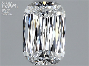 Foto Diamante Natural 0.30 quilates,  , Color D, claridad VS2 y certificado GIA de