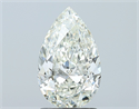 Diamante Natural 1.50 quilates, De pera , Color I, claridad SI1 y certificado IGI