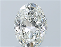 Natural Diamond 0.90 Carats, Oval with  Cut, I Color, VS2 Clarity and Certified by GIA