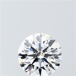 Picture of Lab Grown Diamond 1.04 Carats, Round with Ideal Cut, E Color, VVS2 Clarity and Certified by IGI