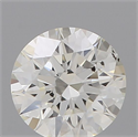 Natural Diamond 0.40 Carats, Round with Excellent Cut, H Color, SI1 Clarity and Certified by IGI