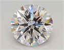 Lab Grown Diamond 3.05 Carats, Round with Ideal Cut, E Color, VVS2 Clarity and Certified by IGI