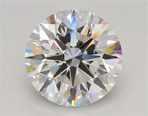 Picture of Lab Grown Diamond 3.05 Carats, Round with Ideal Cut, E Color, VVS2 Clarity and Certified by IGI