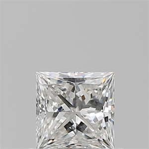 Foto Diamante Natural 0.55 quilates, Princesa , Color F, claridad VS1 y certificado GIA de