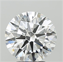 Del inventario de diamantes de laboratorio, 4.10 quilates, Redondo , Color F, claridad VVS2 y certificado IGI