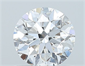 Diamante Natural 0.70 quilates, Redondo , Color D, claridad VVS1 y certificado GIA