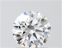 Lab Grown Diamond 1.00 Carats, Round with Ideal Cut, D Color, VVS1 Clarity and Certified by IGI