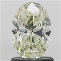 Diamante Natural 1.01 quilates, Ovalado , Color N, claridad VVS1 y certificado GIA