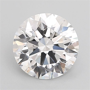 Picture of Lab Grown Diamond 2.05 Carats, Round with Ideal Cut, D Color, VVS2 Clarity and Certified by IGI