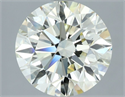 Diamante Natural 3.02 quilates, Redondo , Color L, claridad VVS1 y certificado IGI