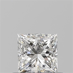 Picture of Natural Diamond 0.50 Carats, Princess with  Cut, F Color, VVS1 Clarity and Certified by GIA